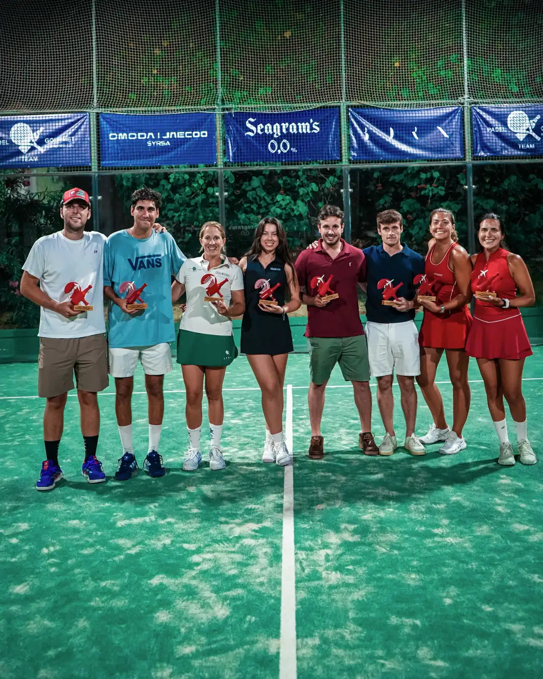 entrega de trofeos · torneo del circuito Sevilla