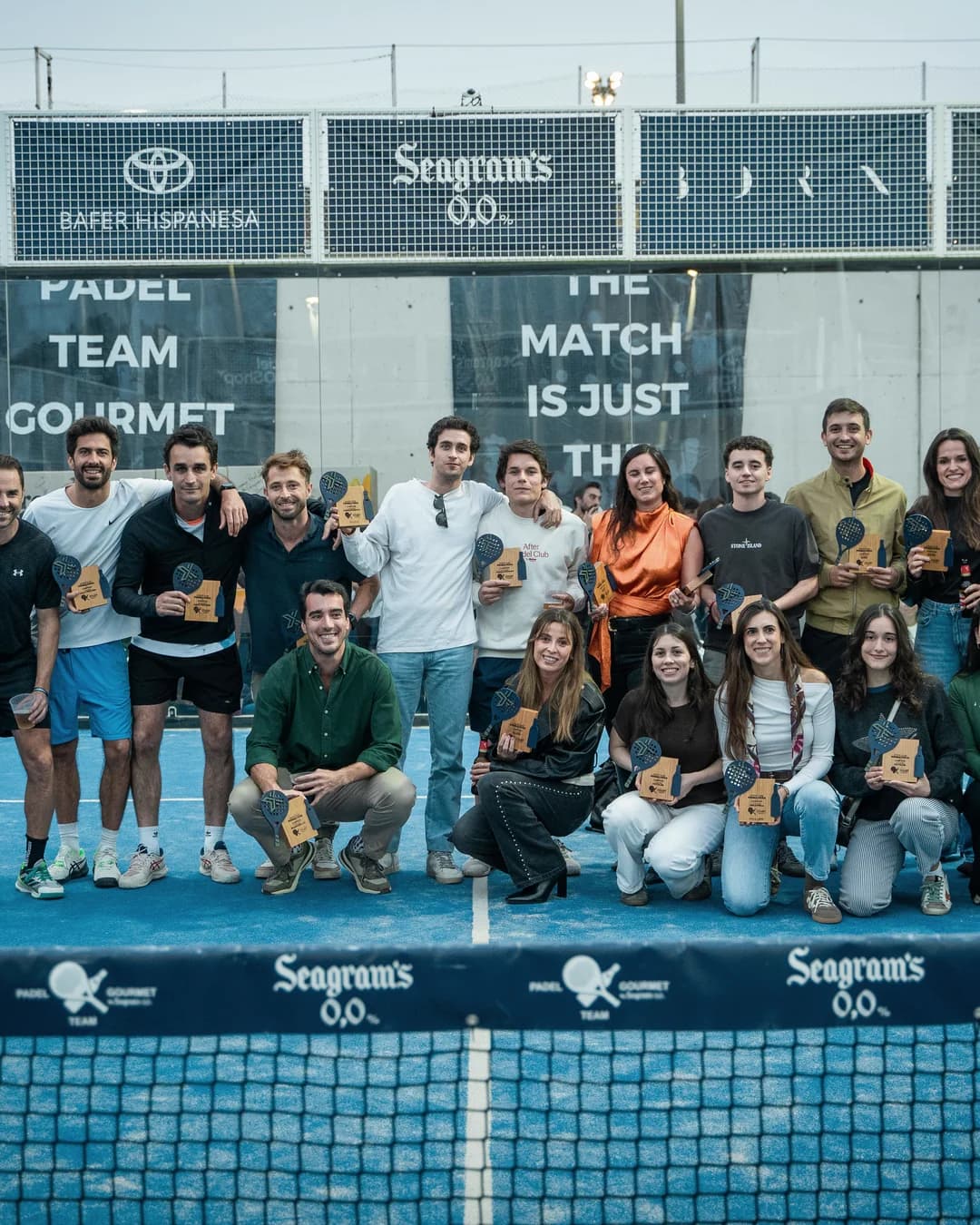 entrega de trofeos · backdrop PTG