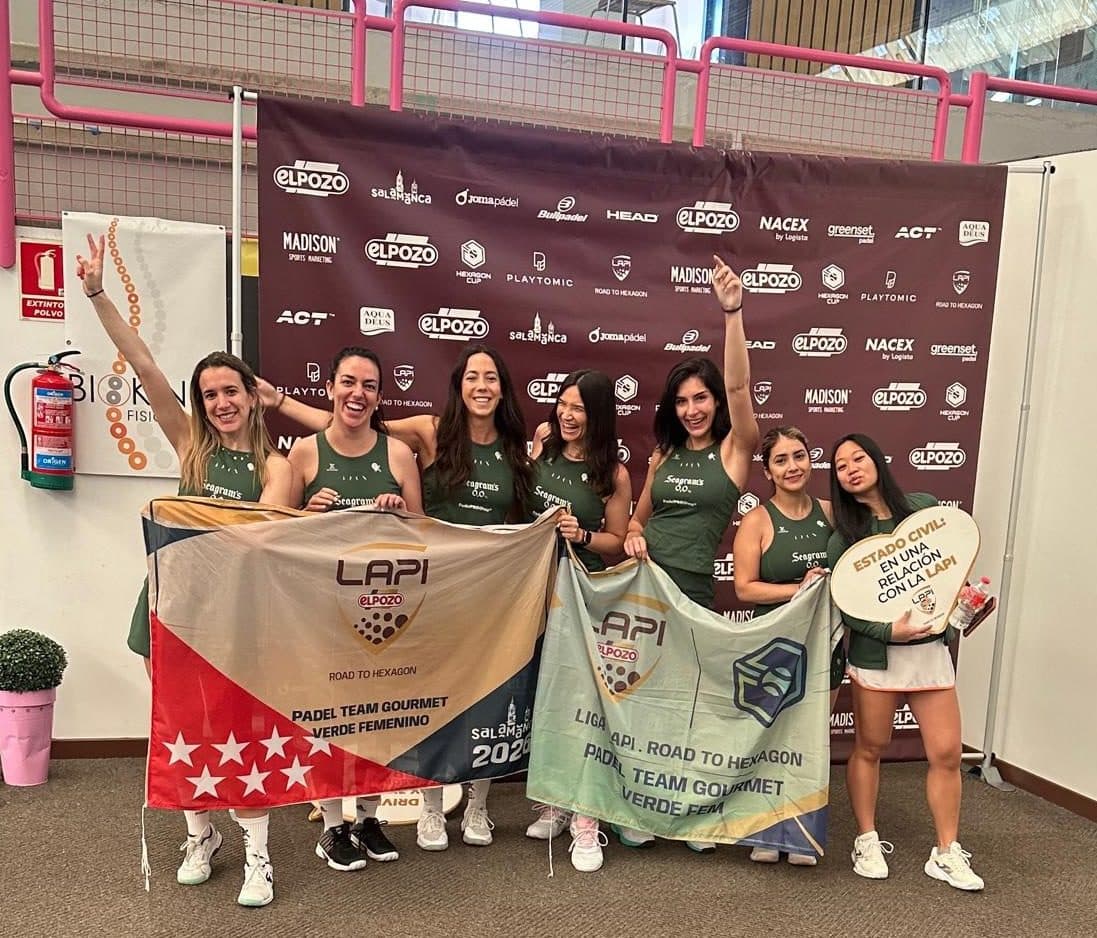 La 4ª femenina de Padel Team Gourmet compite en la Final Nacional de la Liga LAPI en Salamanca