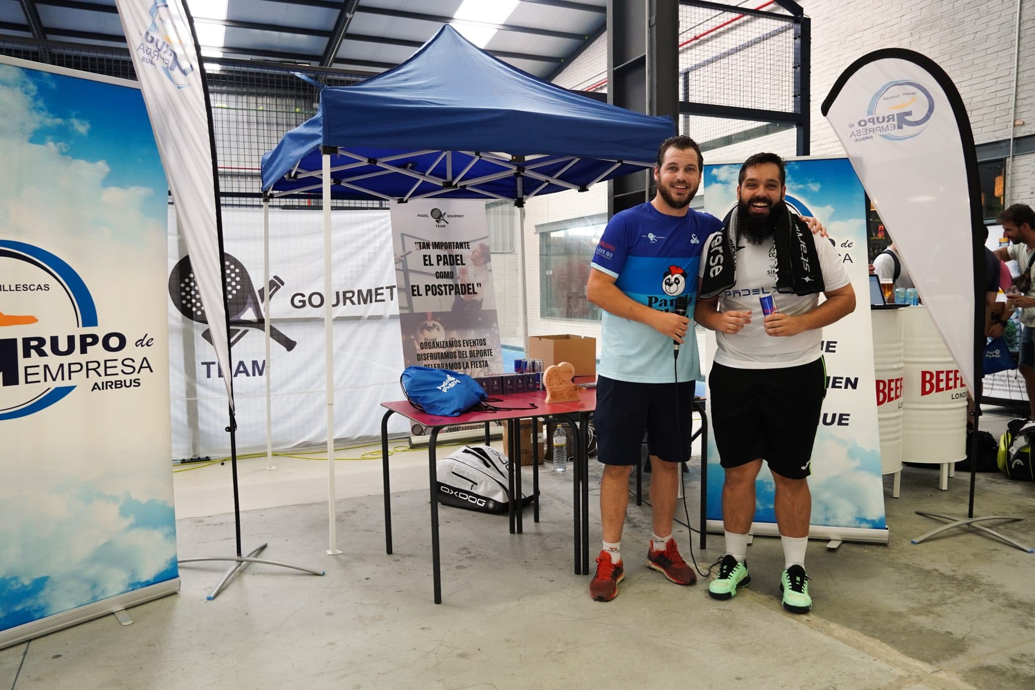 El Pádel toma vuelo: Padel Team Gourmet y Airbus organizan un evento excepcional en Indie Padel