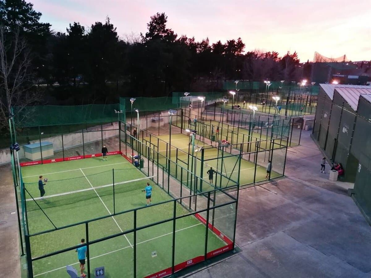 Pista de pádel en Club de Pádel La Moraleja