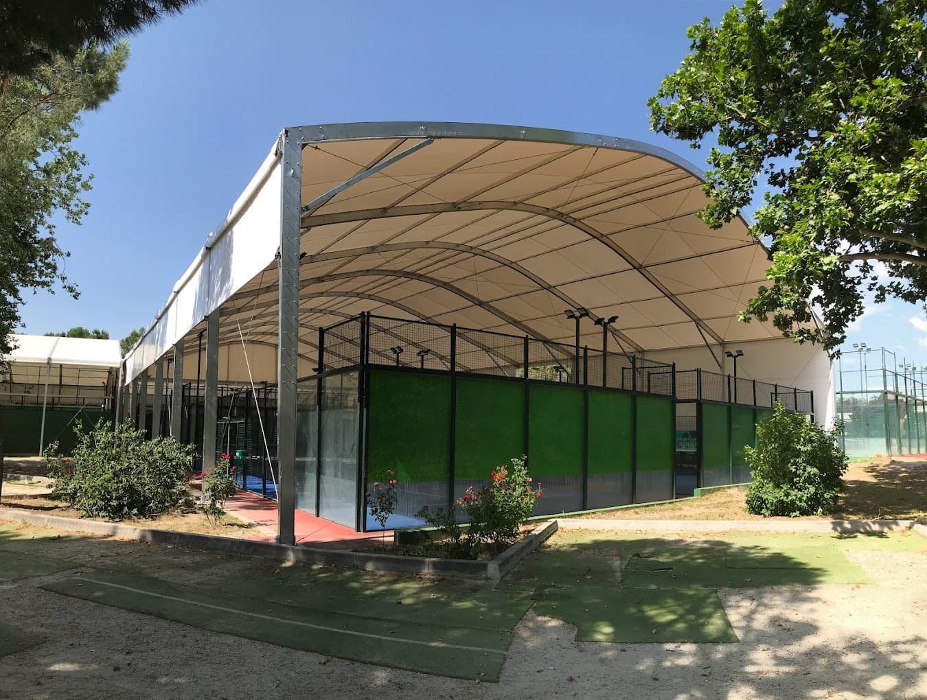 Pista de pádel en Club El Estudiante