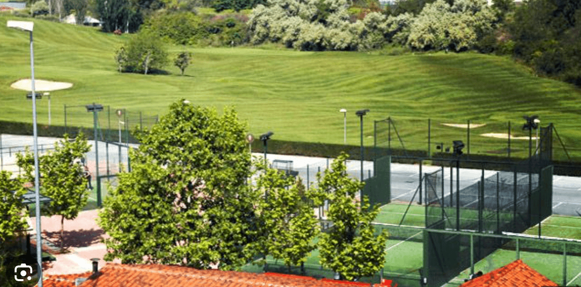 Pista de pádel en Golf Park Madrid