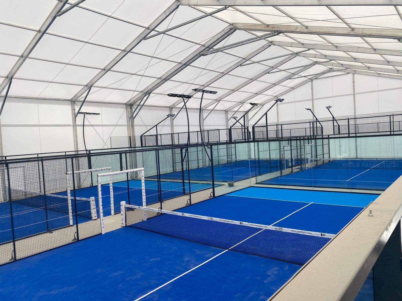 Pista de pádel en VIM Pádel Indoor