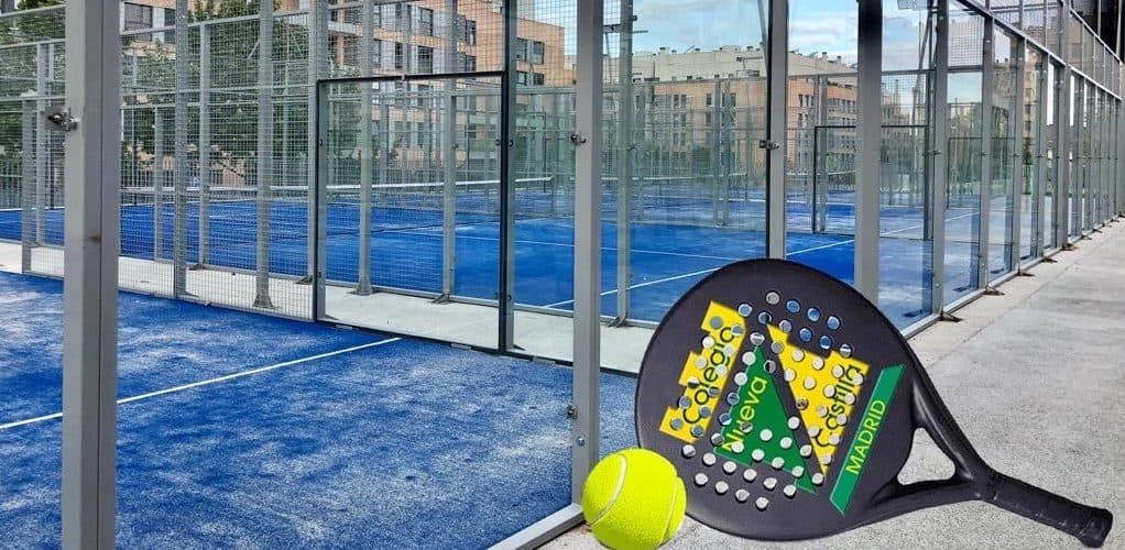 Pista de pádel en Colegio Nueva Castilla