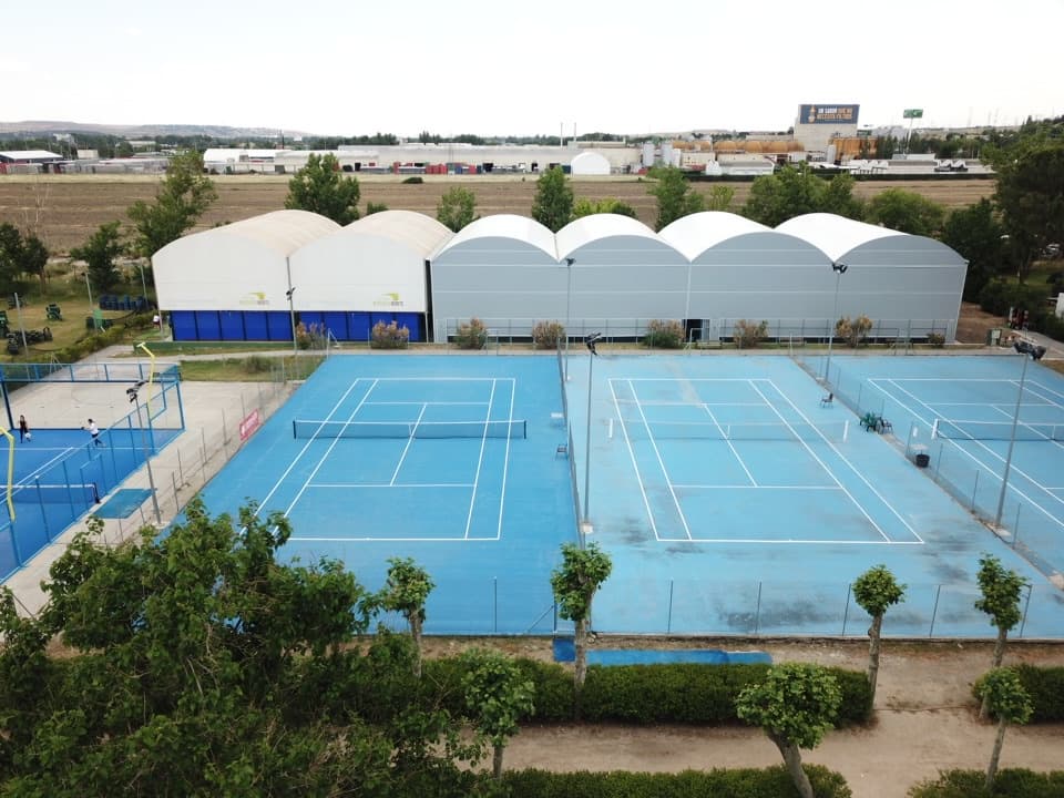 Pista de pádel en Campus 23 Club de Tenis y Pádel