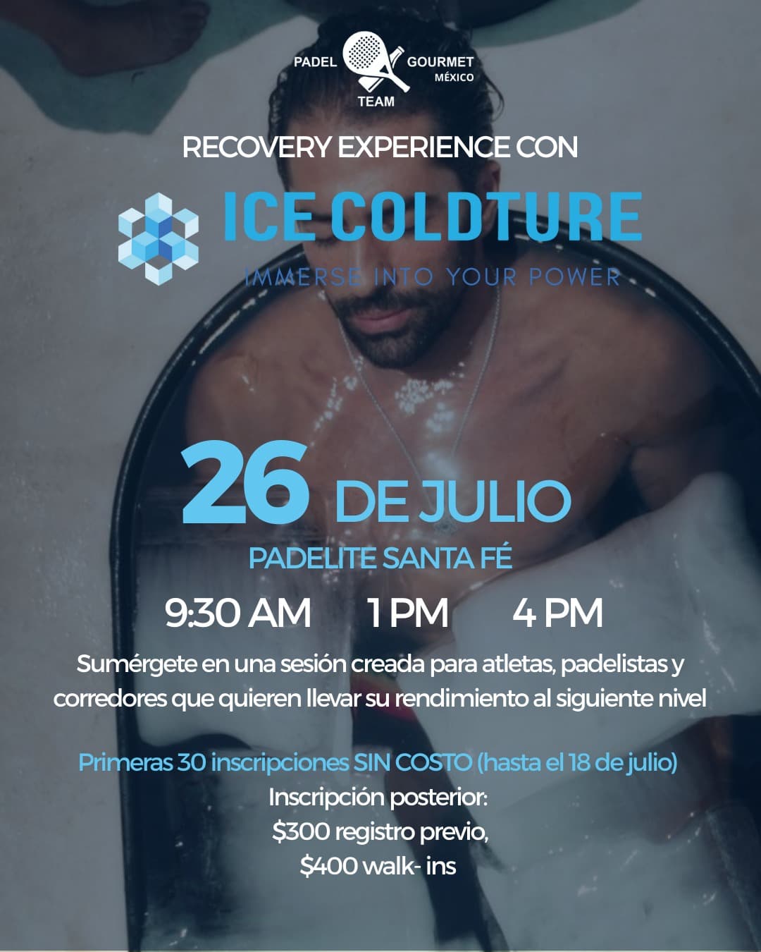 Recovery Experience con Ice Coldture