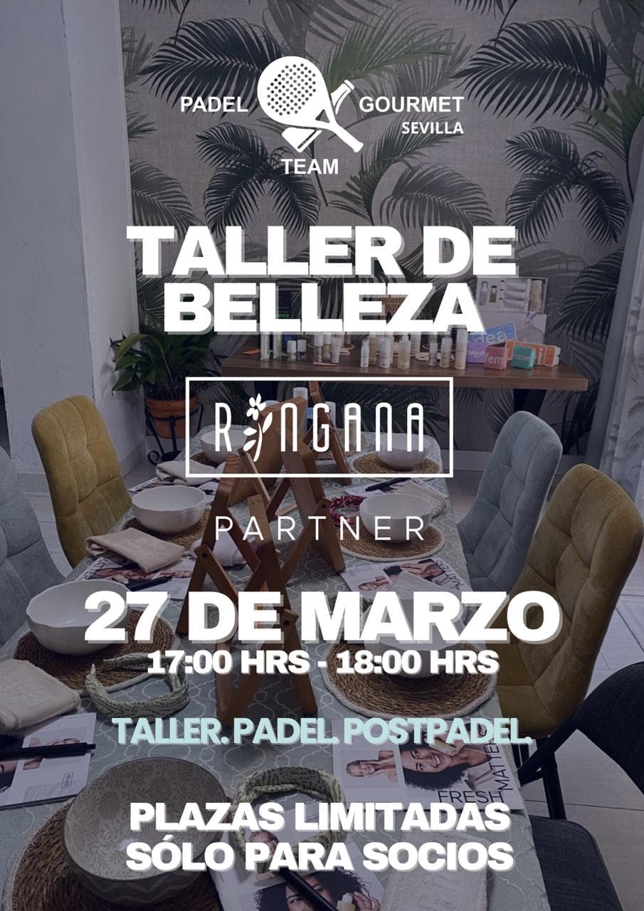 TALLER DE BELLEZA CON RINGANA