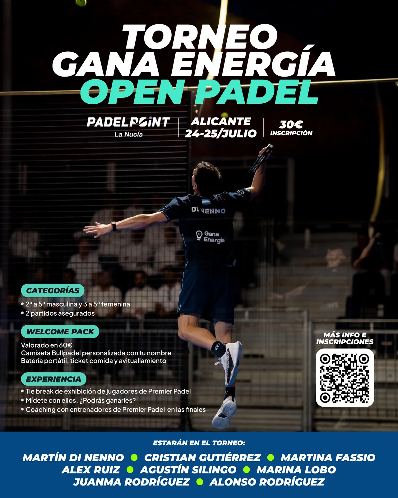TORNEO GANA ENERGÍA OPEN PADEL ALICANTE