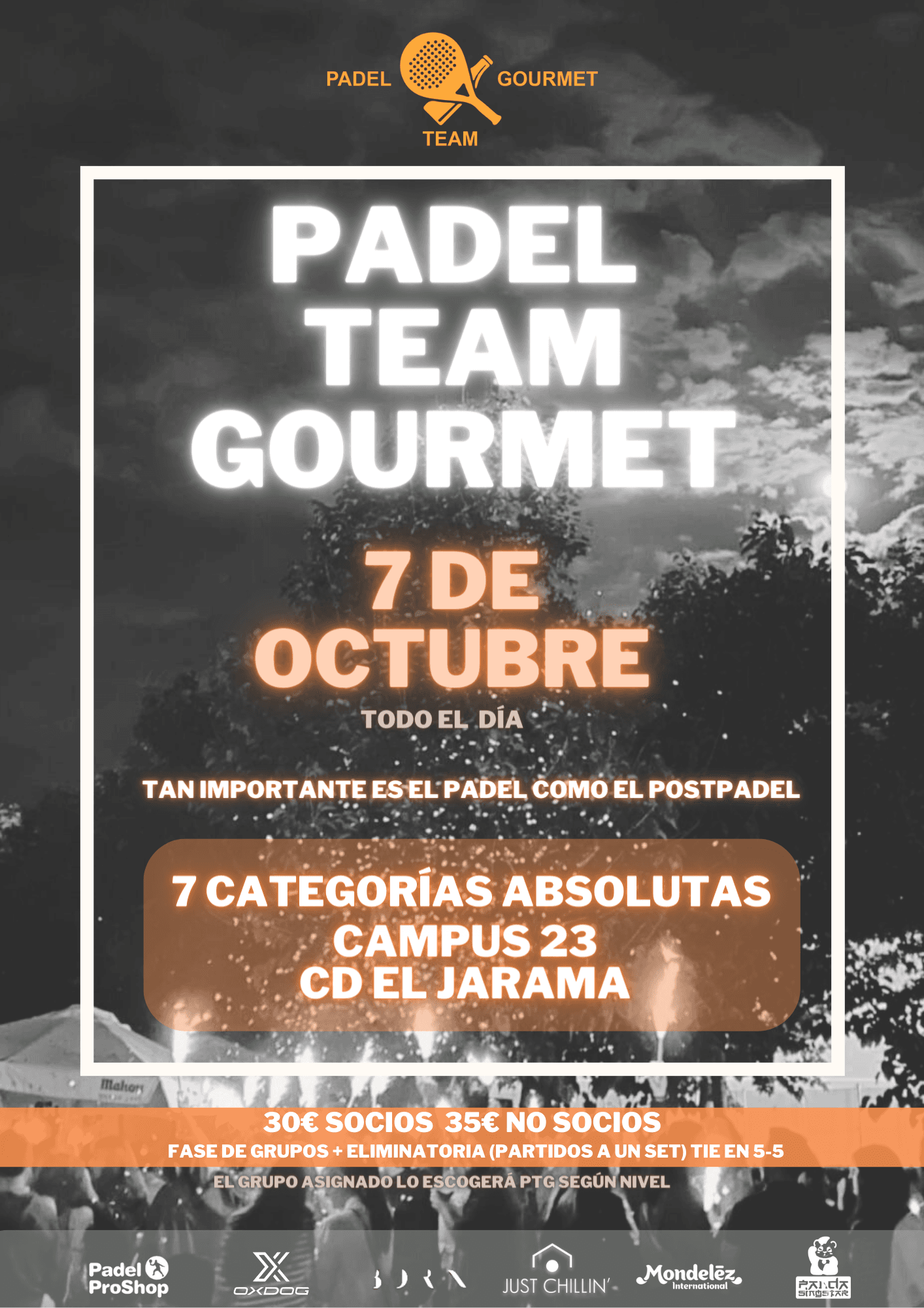 EVENTAZO PADEL TEAM GOURMET