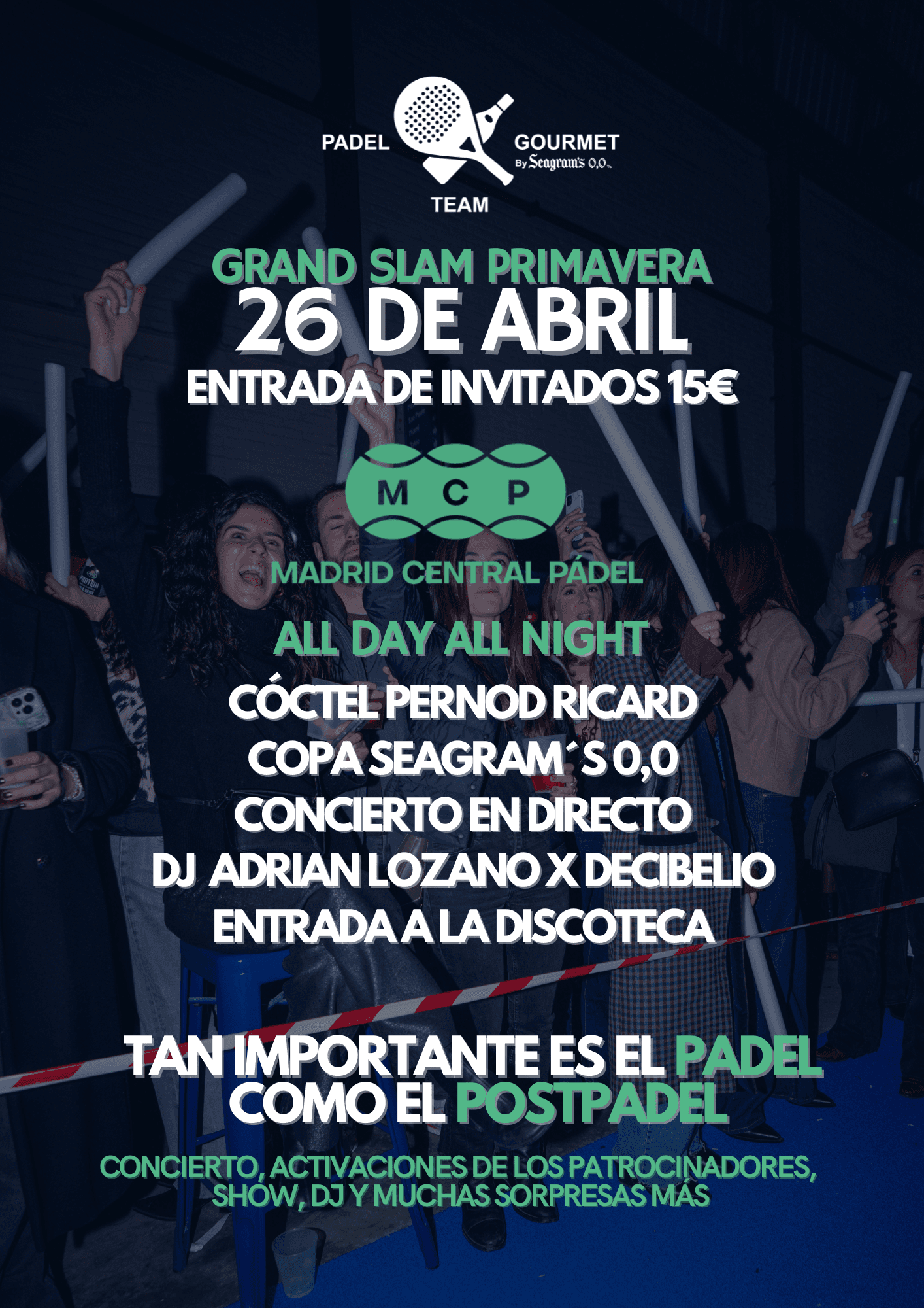 ENTRADA DE INVITADOS - 26 DE ABRIL