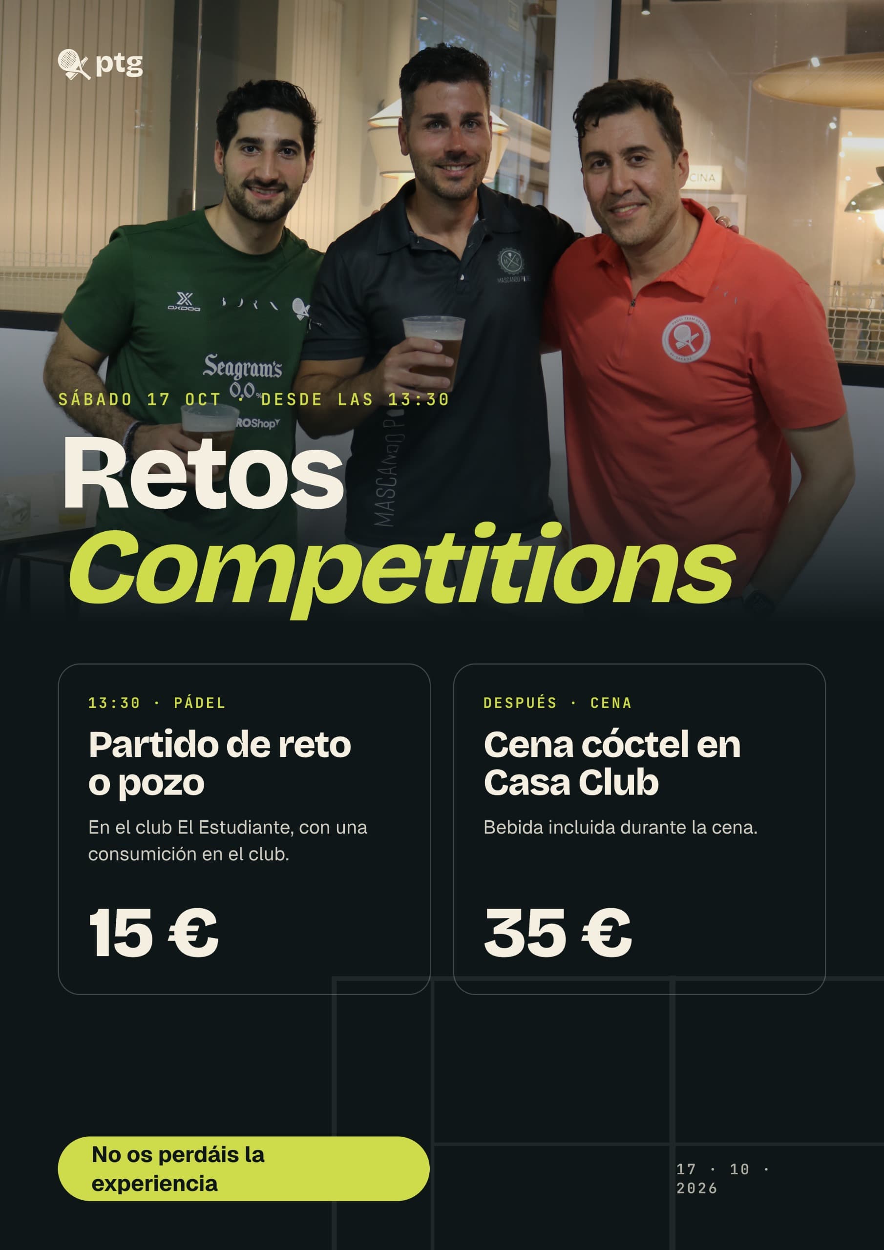 RETOS COMPETITIONS 17 OCTUBRE