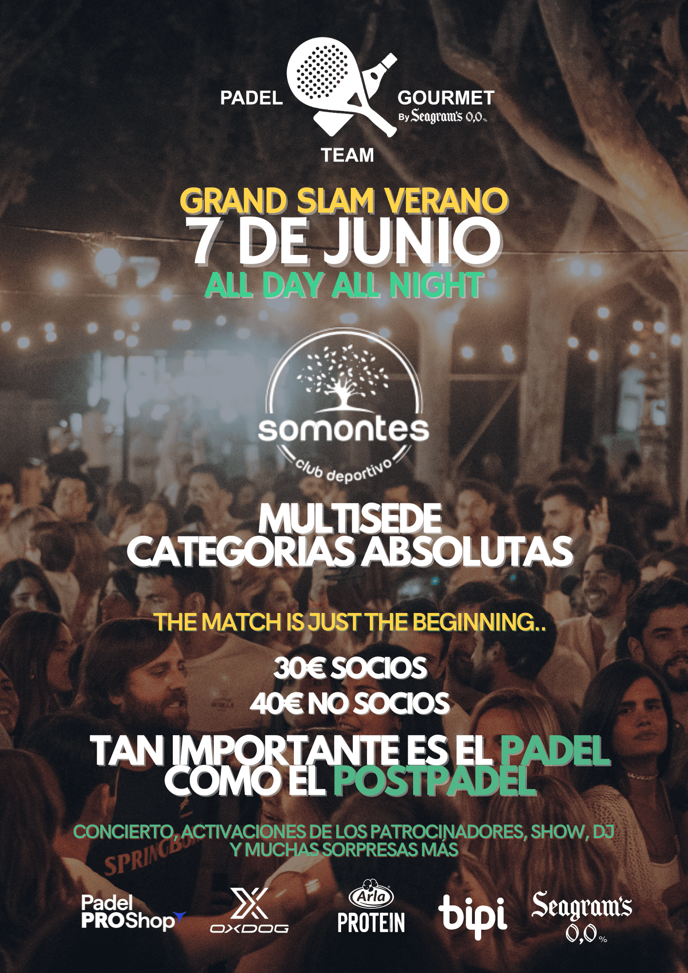 Grand Slam PTG Verano - 7 de junio